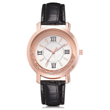 Load image into Gallery viewer, Rhinestone Leather Bracelet Wristwatch Women Fashion Watches