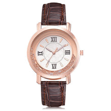 Load image into Gallery viewer, Rhinestone Leather Bracelet Wristwatch Women Fashion Watches