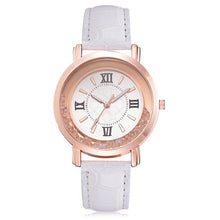 Load image into Gallery viewer, Rhinestone Leather Bracelet Wristwatch Women Fashion Watches
